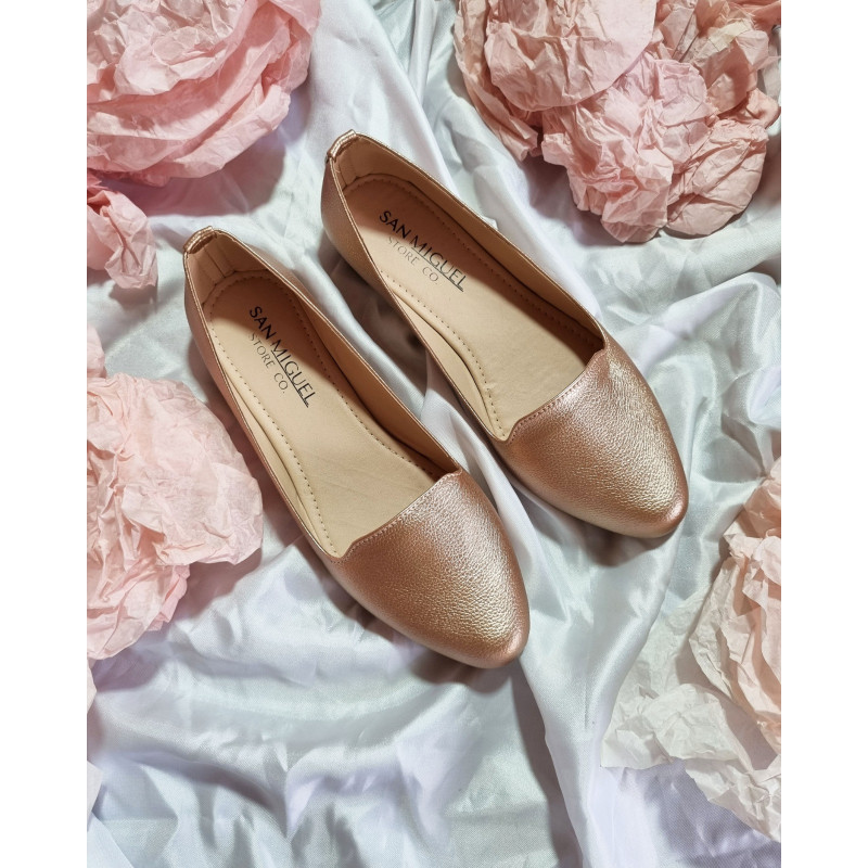 Baleta Oro rosa